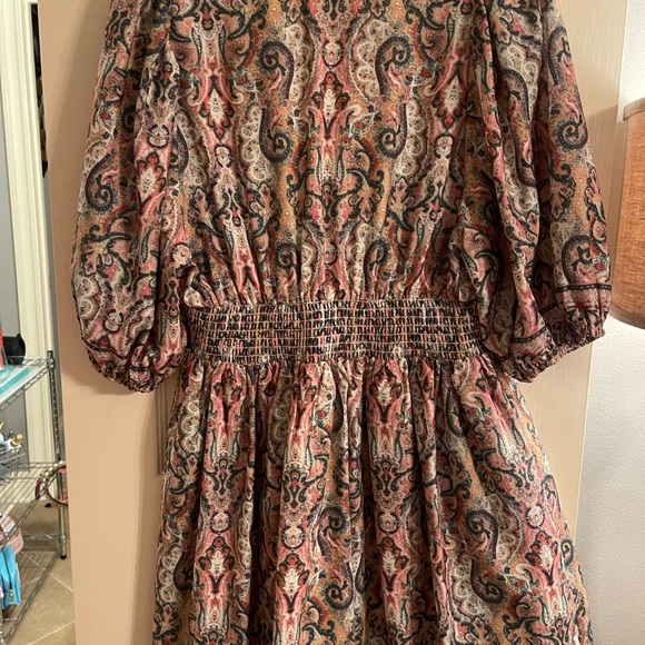 Women Paisley Dress - Picture 2 of 3